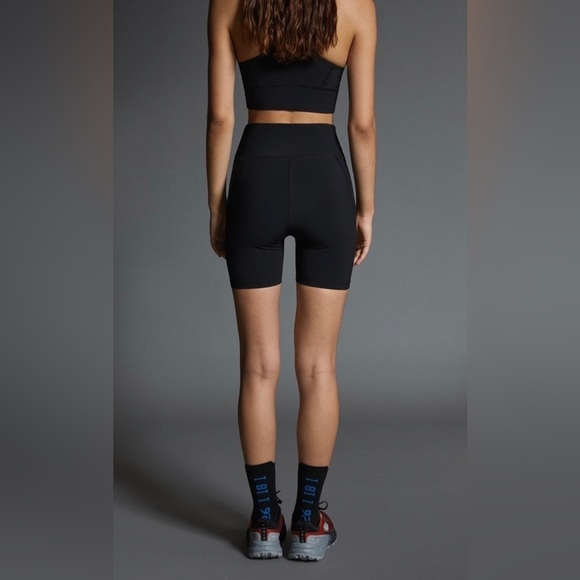 Zara Women Athleticz Black Summer Biker Beach Short Size XL - Picture 4 of 11